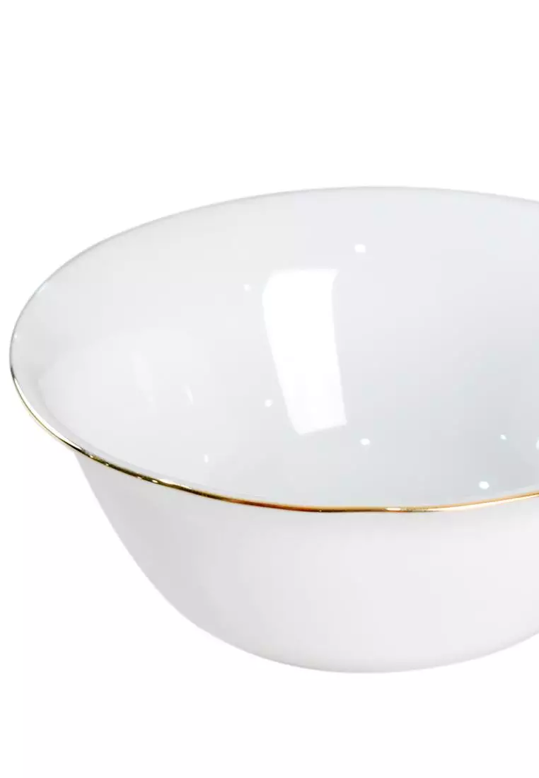 Buy Slique Premium Signature Opal Dinner Bowl Set of 4 12.70 cm 2024 ...