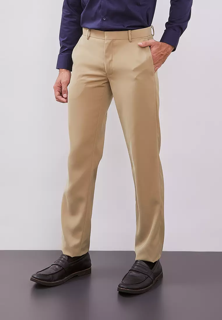 Jobb Lucido Celana Panjang Pria Slim Fit Khaki