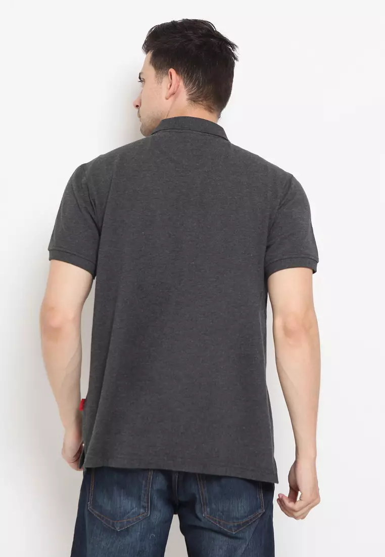 POLICE Polo Shirt Krah Polos Pria 207200171