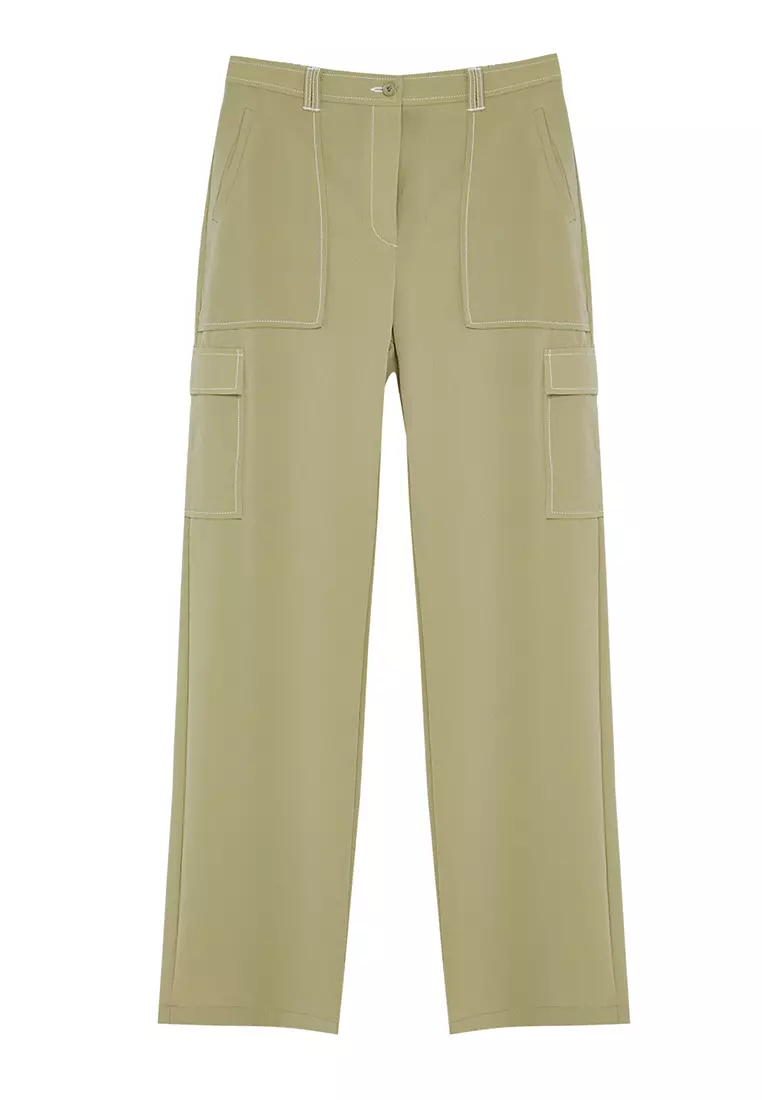 Cargo Style Pocket Trousers