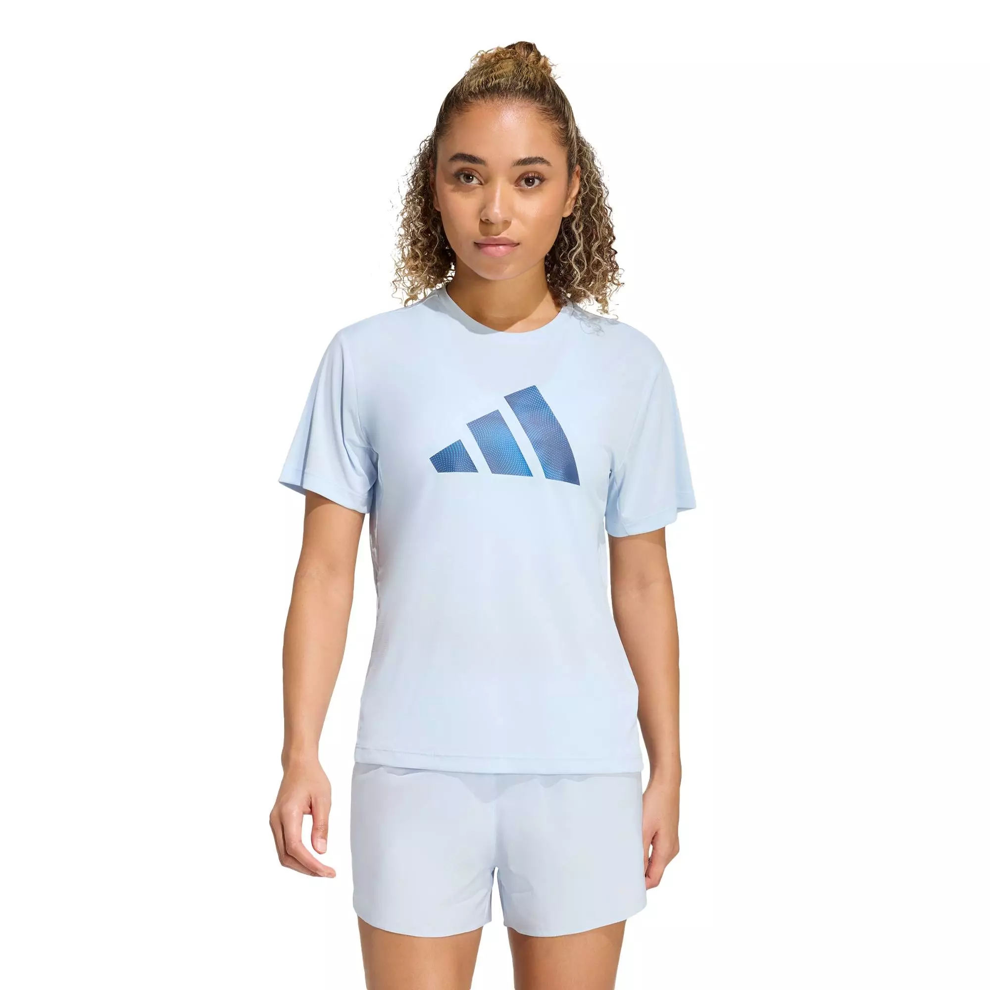 Running adi365 Running Essentials Brand Love T-shirt Women Blue KA0278