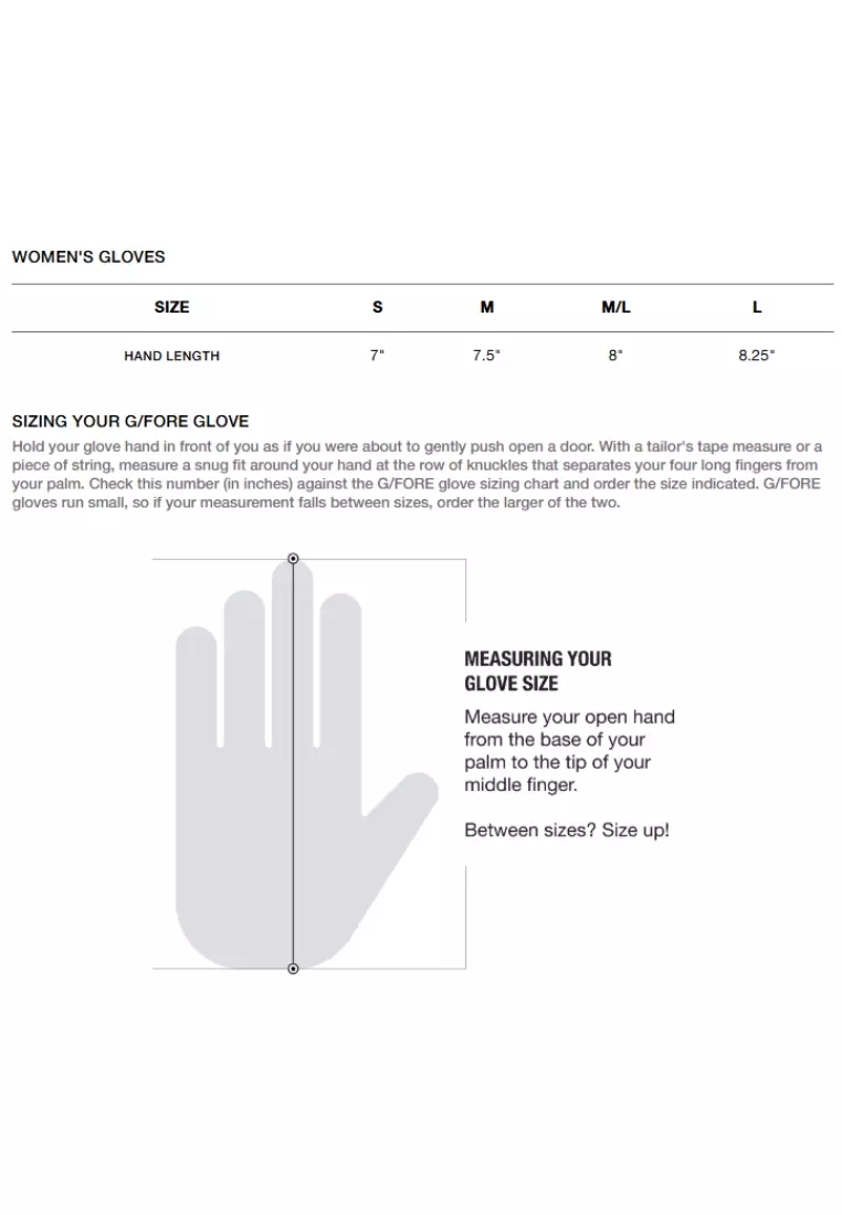 Women's Signature Golf Gloves (Snow)