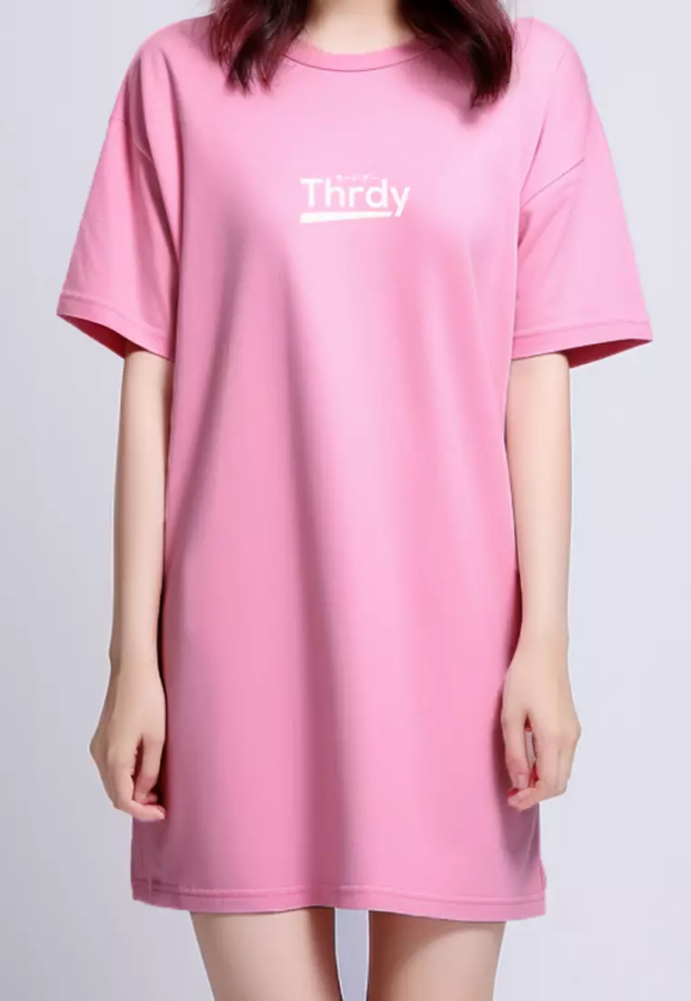 LTB62 LD thrdy pk Dress Pink