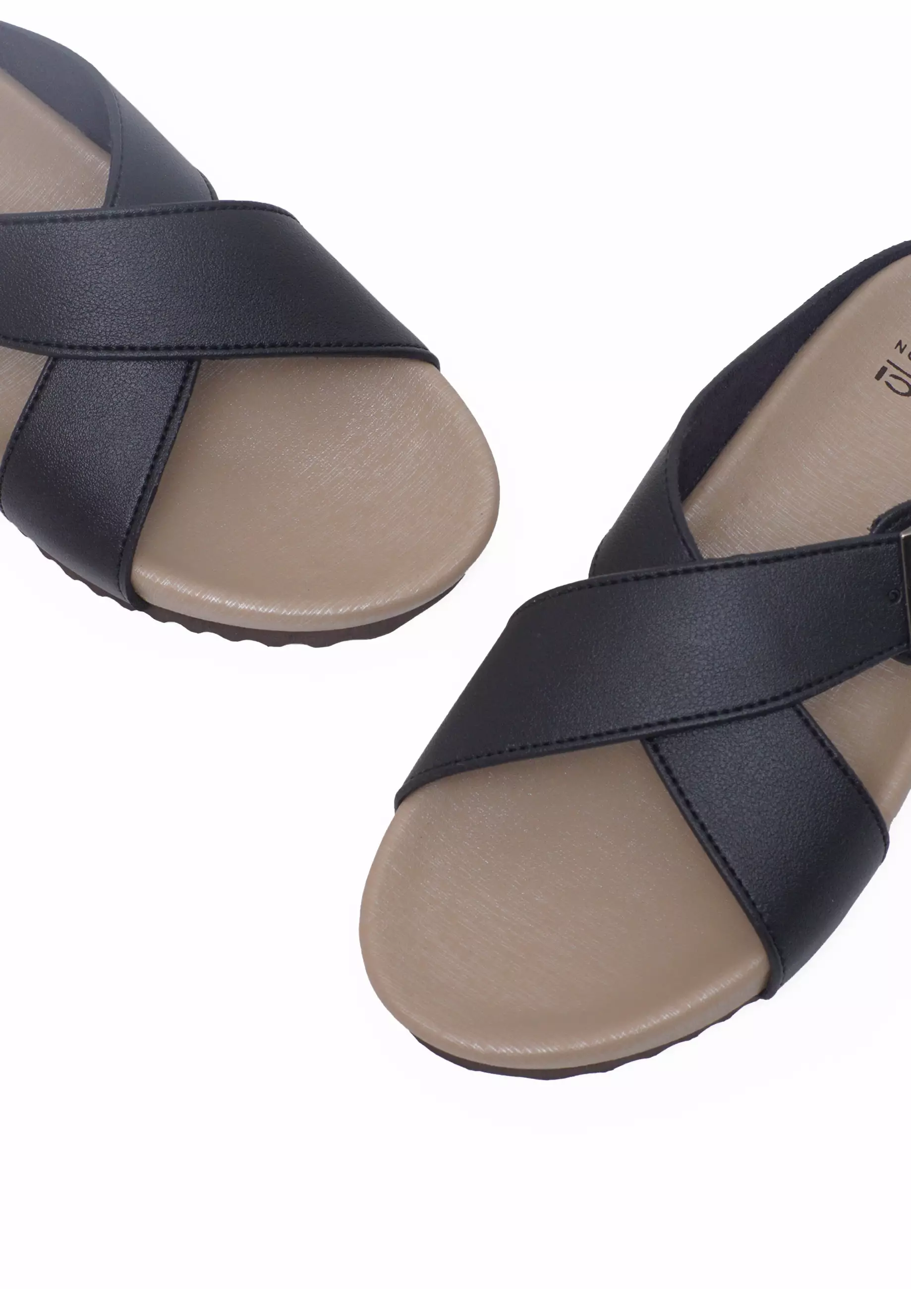 VIVI NICI - Kaiya Sandal Wanita Teplek Black