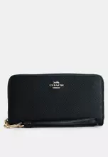 小物 Old COACH Leather Long Wallet Black Snap Buy Coach Long Zip Around Wallet 2026 Online | ZALORA