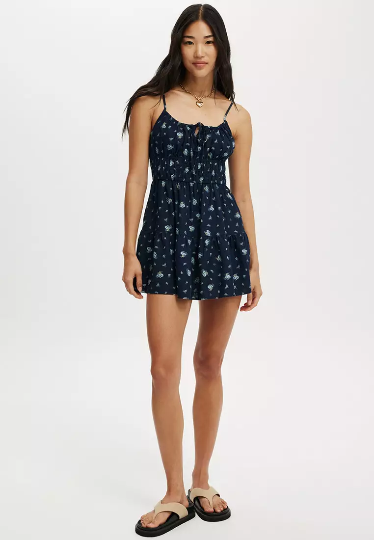 Haven Tiered Mini Dress