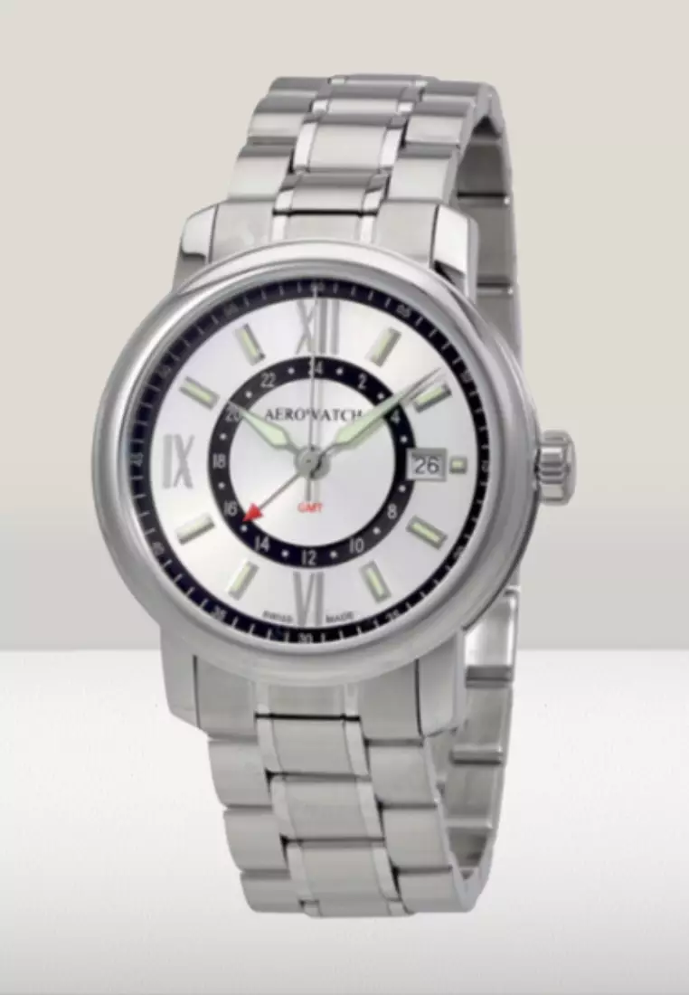 RENAISSANCE SILVER GMT 40mm A44937AA09M