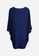 ROSARINI blue and navy Overall Poncho AACF6AA38544A9GS_4