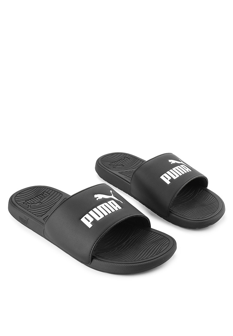 [NEW] PUMA Unisex Cool Cat 2.0 Slides Slippers (Black)