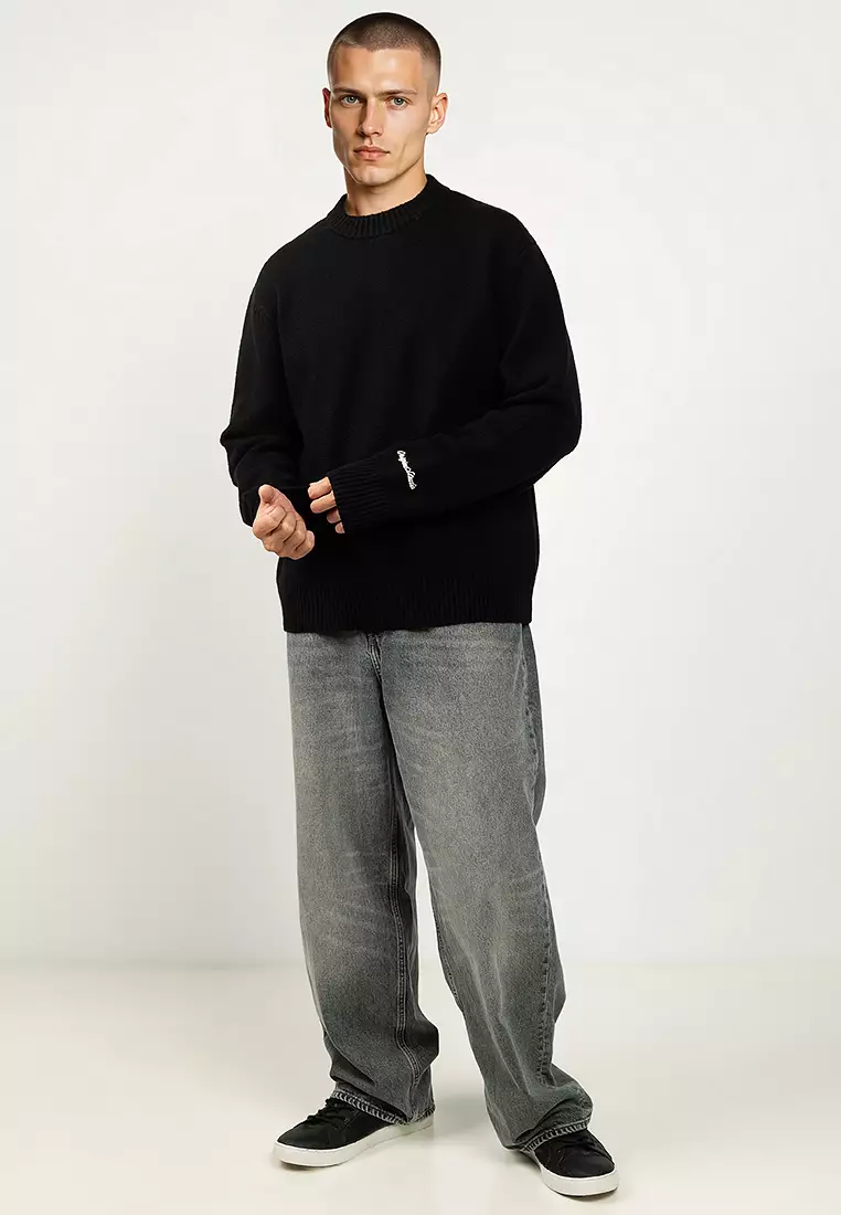 Crew Neck Knit Sweater