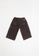 FOREST brown Forest Cotton Twill Cargo Quarter Pants - 65645 97DCEAA11A2936GS_2