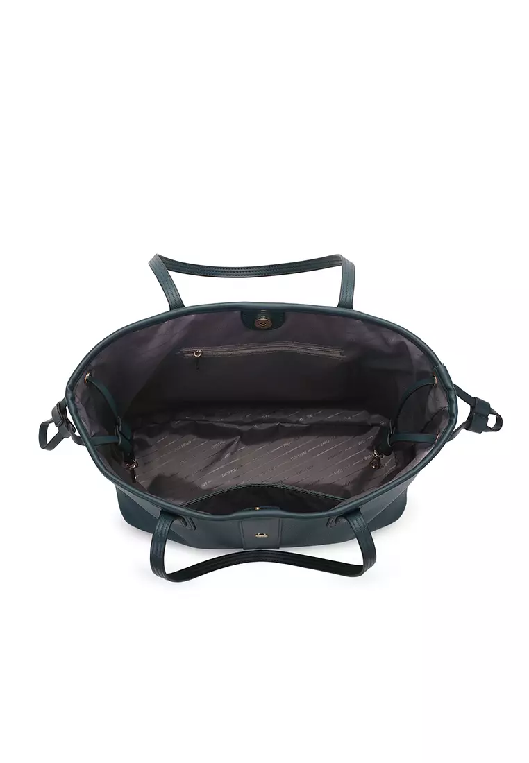 2-in-1 Tote Bag & Top Handle Bag - Blue