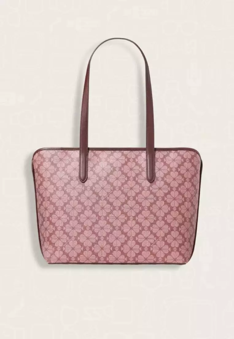 Kate Spade Flower Tote Grenache Multi