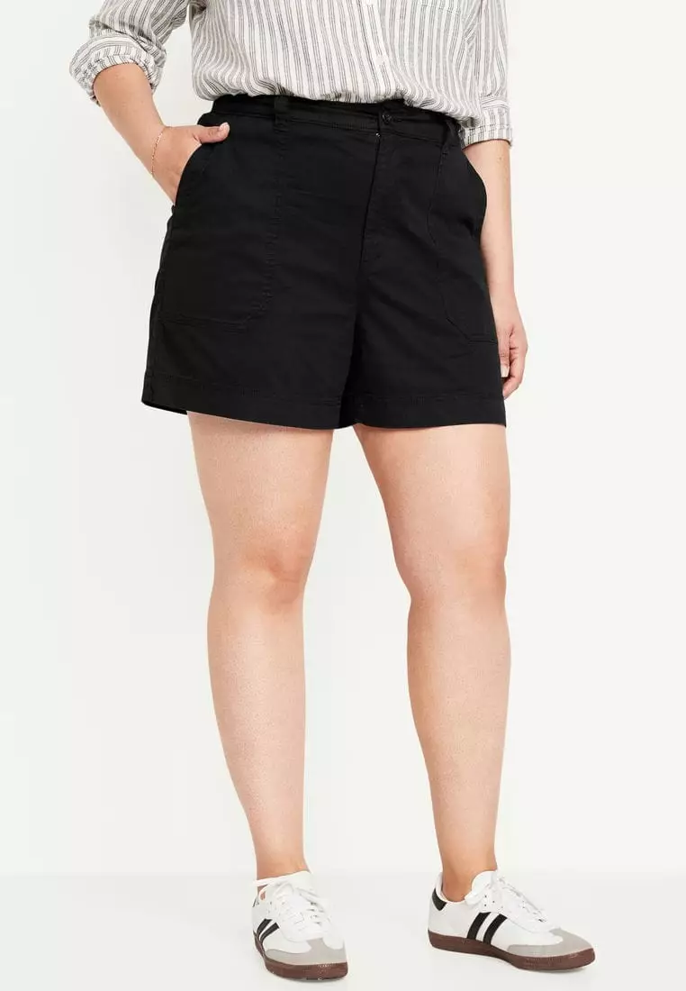 Old Navy Womens Navy Knee Length Shorts Old Navy Flowy Shorts Buy