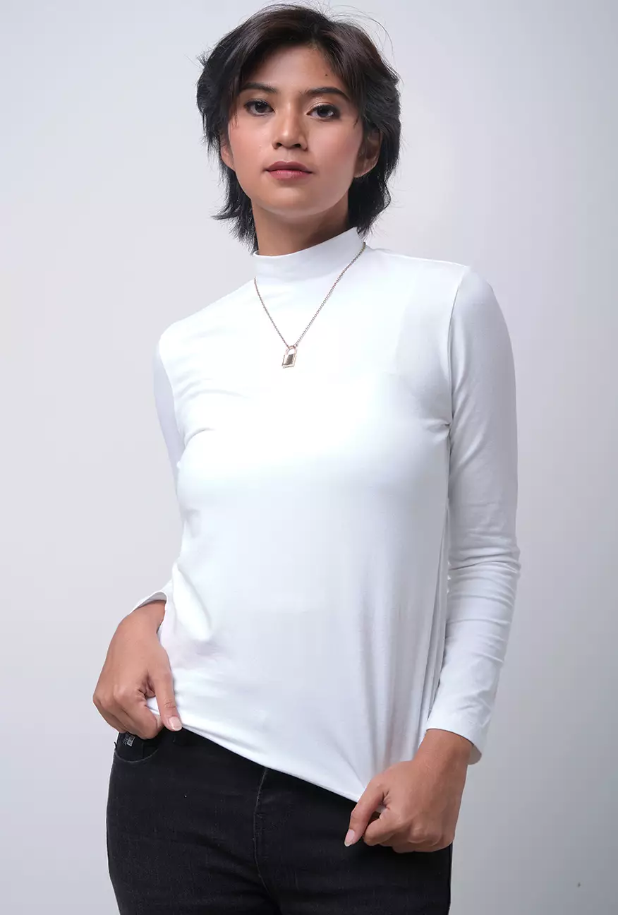 Kaos Inner Wanita Renata Offwhite