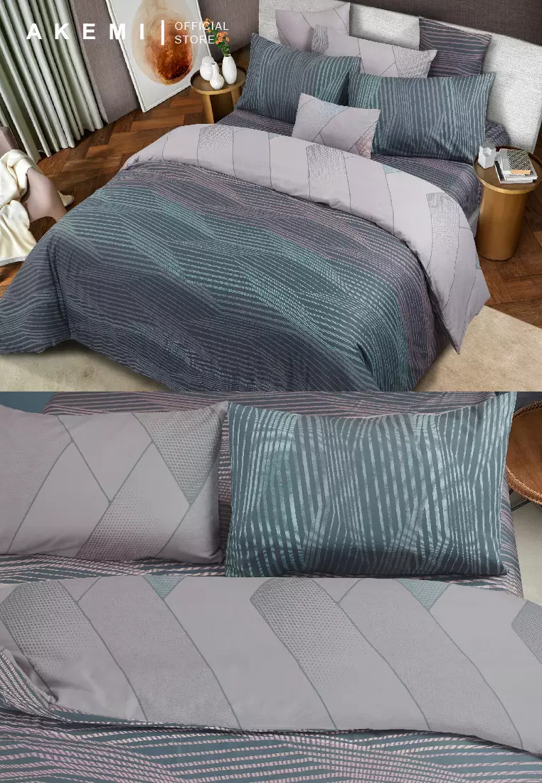 Buy AKEMI Akemi Cotton Select Adore Quilt Cover Set 730TC (Super Single