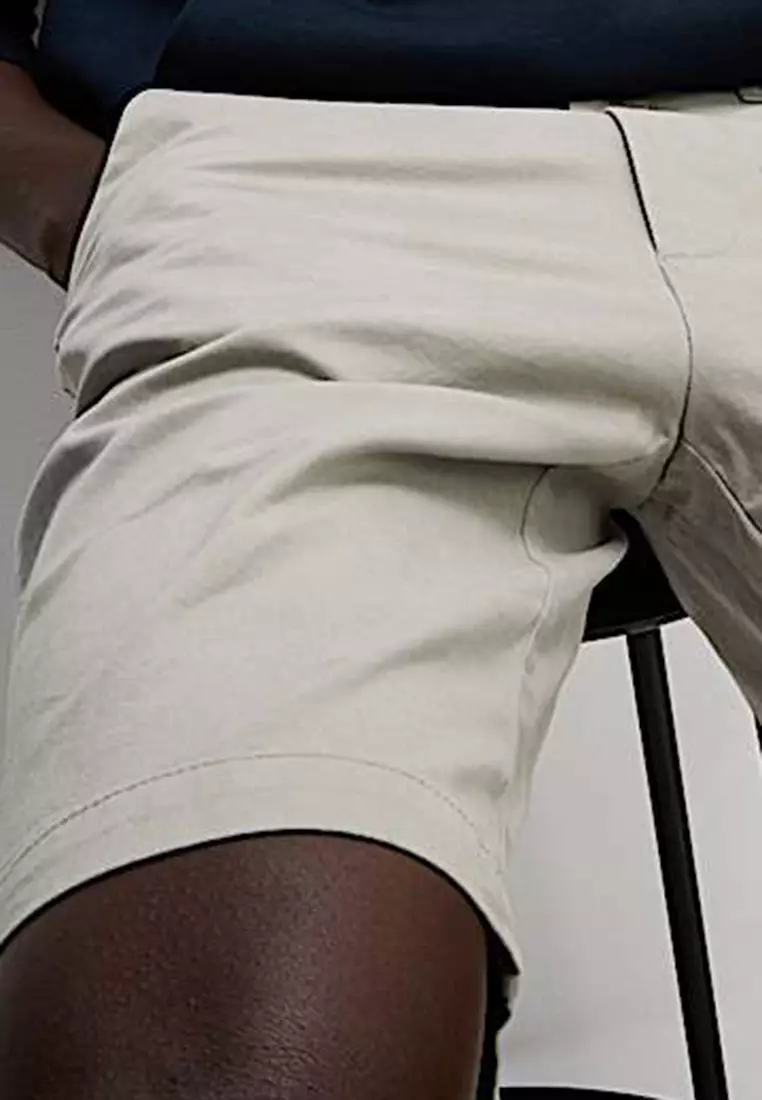 Regular Fit Stretch Chino Shorts