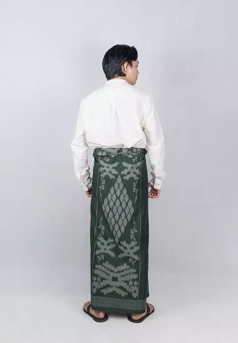 My Aksa Batik Sarung Khair Green