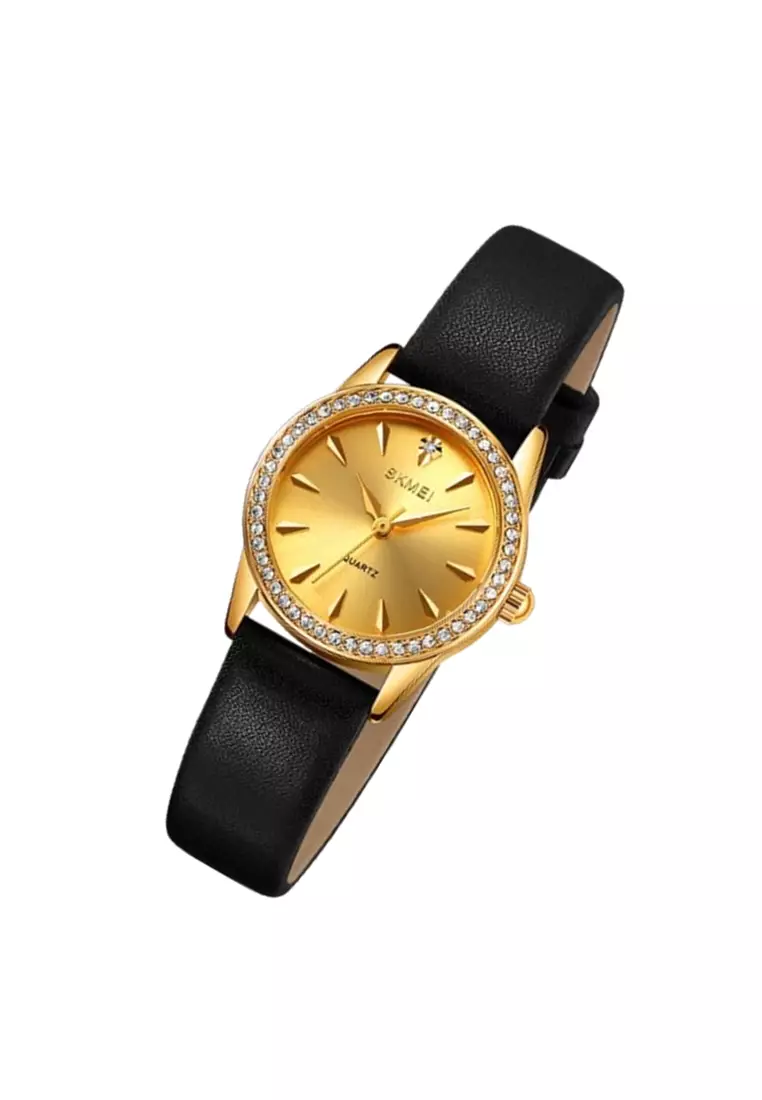 Jam Tangan Wanita Analog Elegant Material Leather Waterproof SG86 ORIGINAL