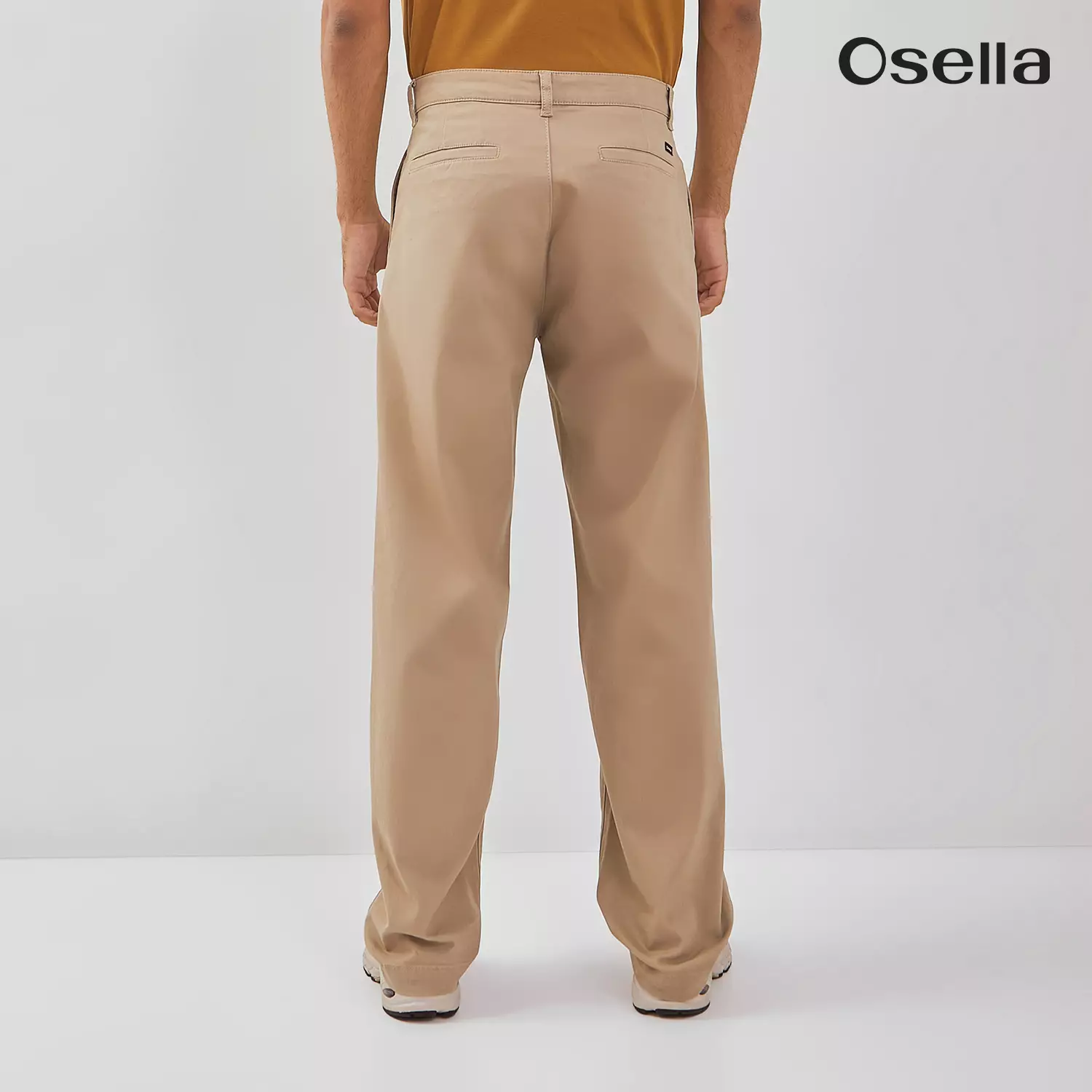 Osella Fred Loose Fit Trousers 208P660138 | Celana Panjang Chinos Pria