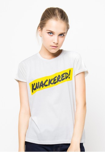 Endorse Tshirt H Knackered White END-PF078