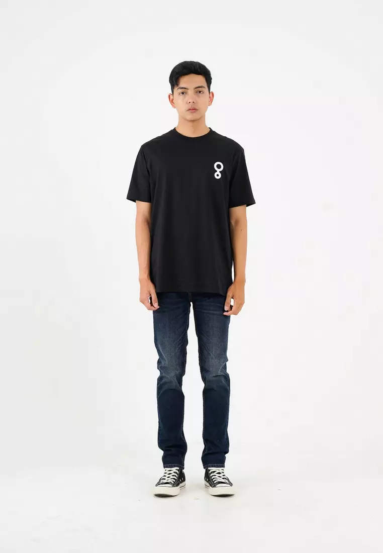 Greenlight Men's T-Shirt Short Sleeve Regular Fit Cotton Logo Lais 181224