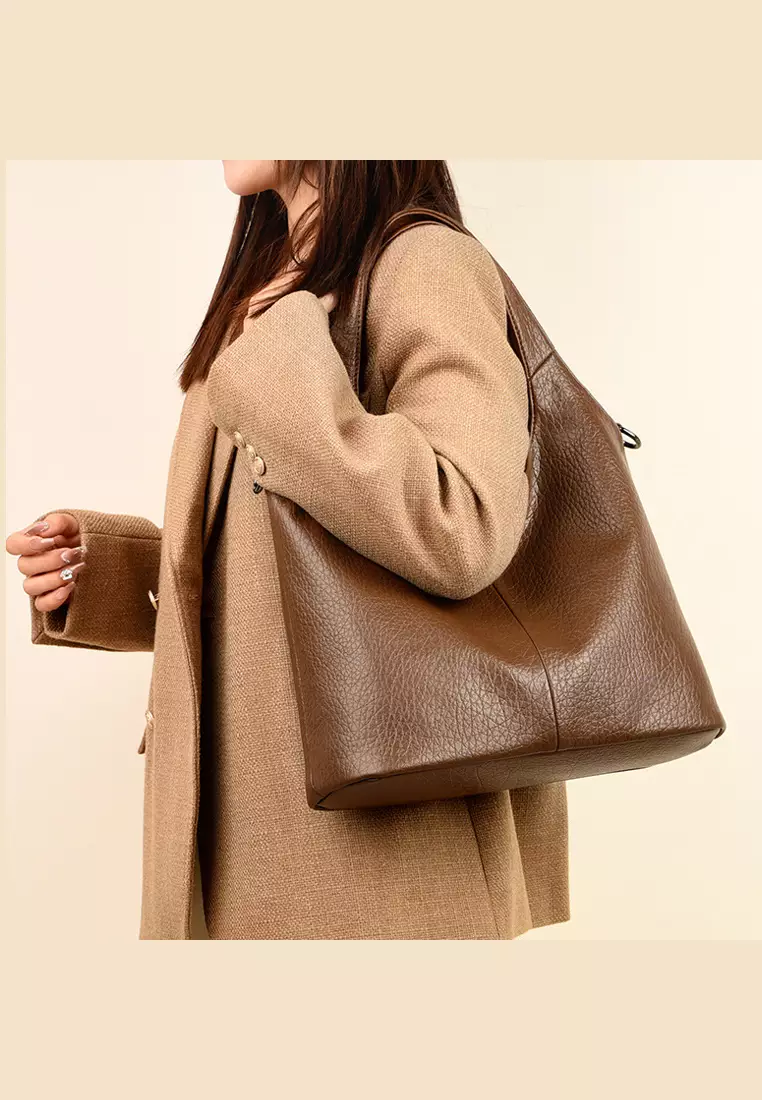 Faux Leather Three Way Handbag JW HD-3507