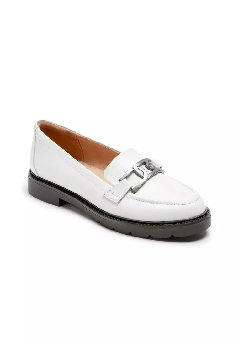 White rockport clearance shoes