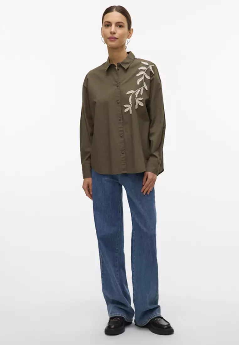 Long Sleeve Woven Shirt
