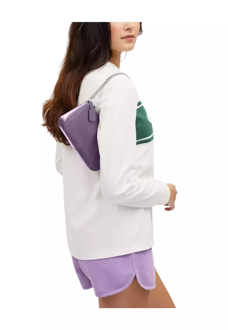Coach Nolita 19 Shoulder Bag In Amethyst CN382