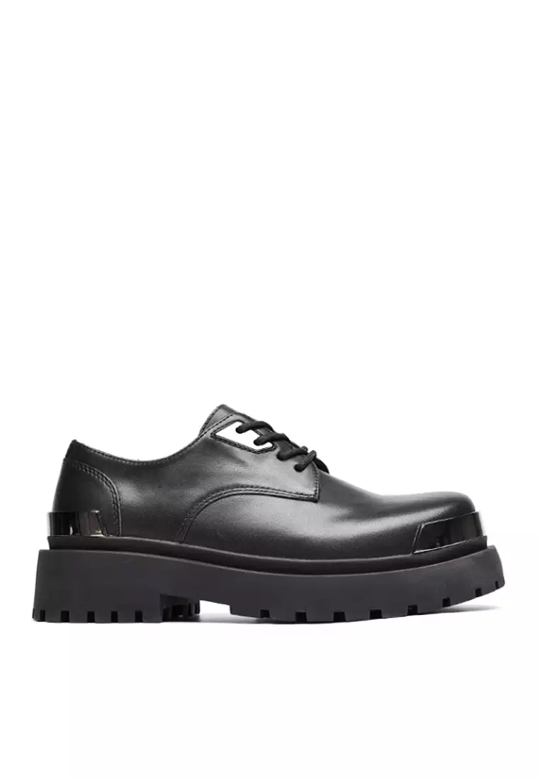 Discount on Twenty Eight Shoes  shoes - SKU: VANSA Fashionable Cow Leather Lace-up Derby Shoes VSM-C6027