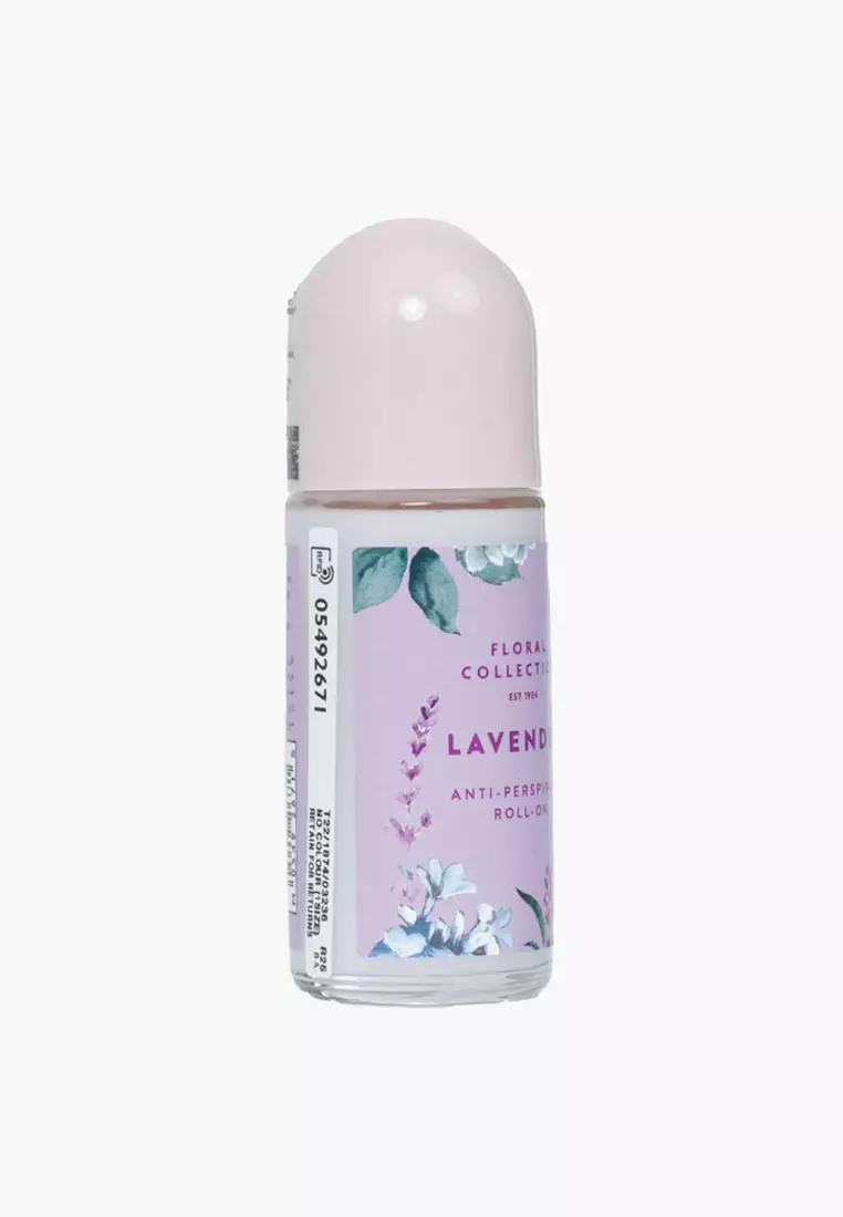 Floral Collection Lavender Roll on Deodorant 50ml