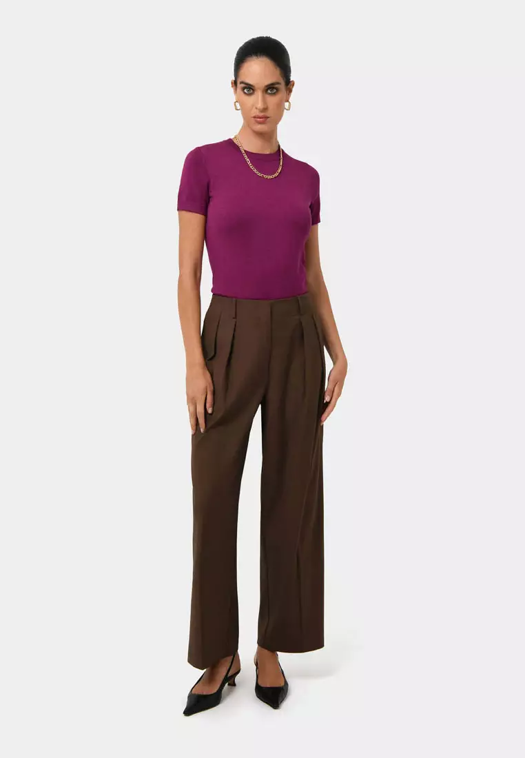 Catherine Short Sleeve Knit