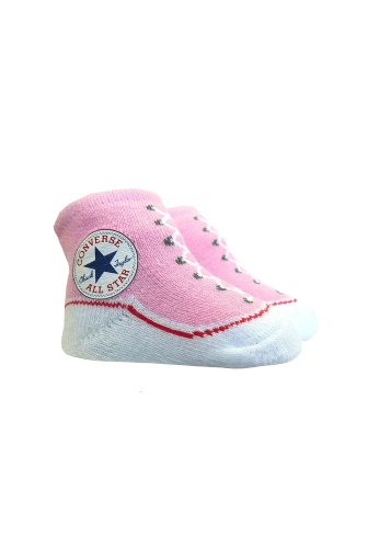 converse pink Converse Unisex Newborn's Chuck Booties (0 - 6 Months) - Storm Pink 1A82BKAE44C42BGS_1