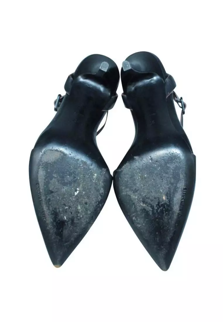 Alexander wang black heels sale