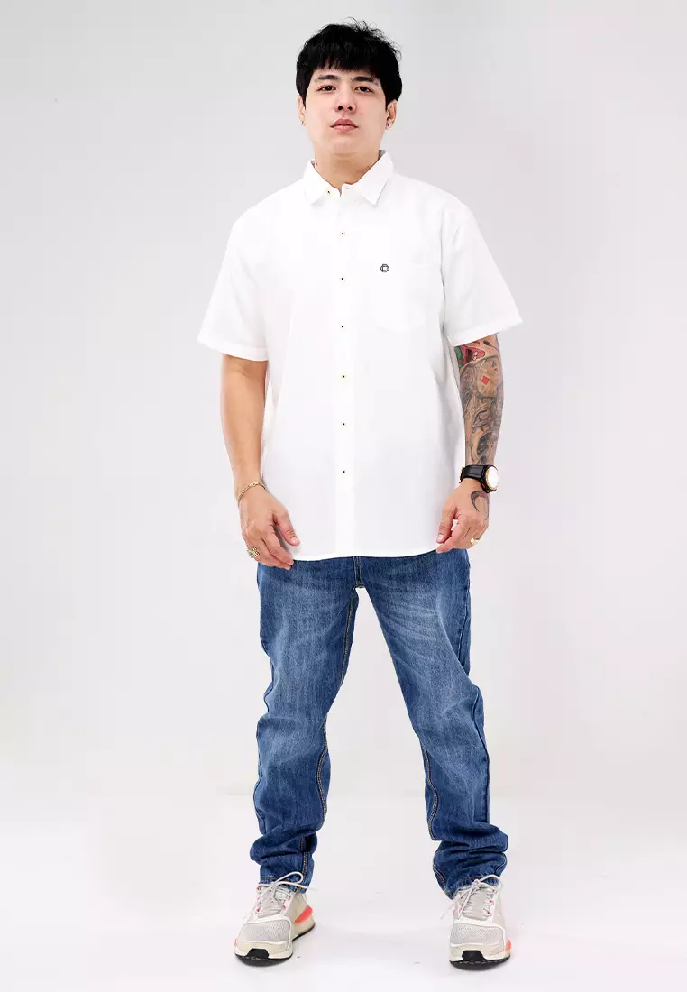 Woven Polo Short Sleeve