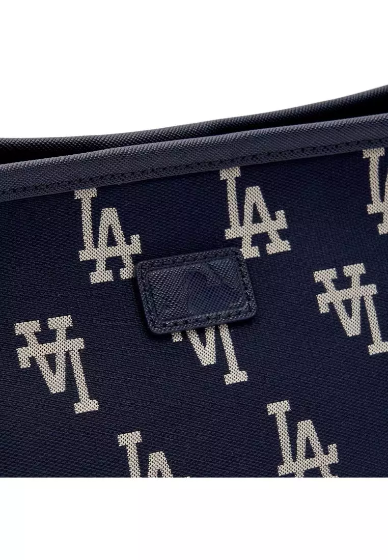 MLB BIG CLASSIC MONOGRAM JACQUARD NEW BUCKET BAG LOS ANGELES