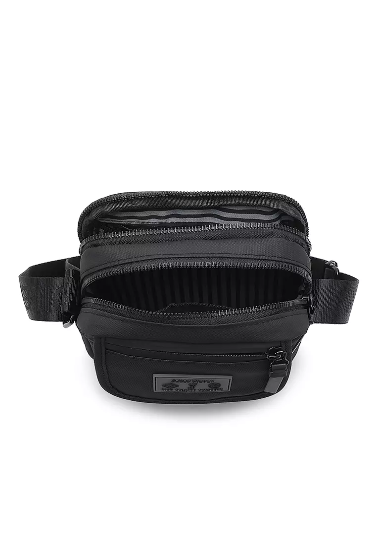 Men's Sling Bag / Crossbody Bag (Tas Selempang Pria) - Hitam