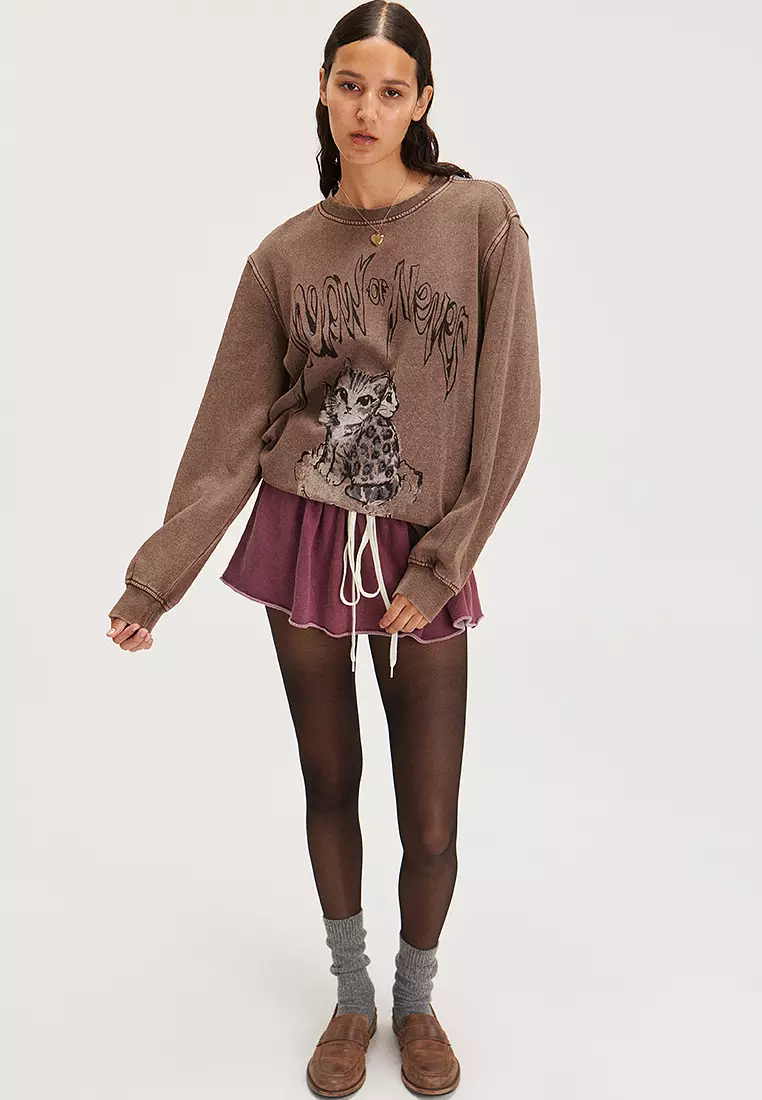 Monki sweatshirt dress cheap
