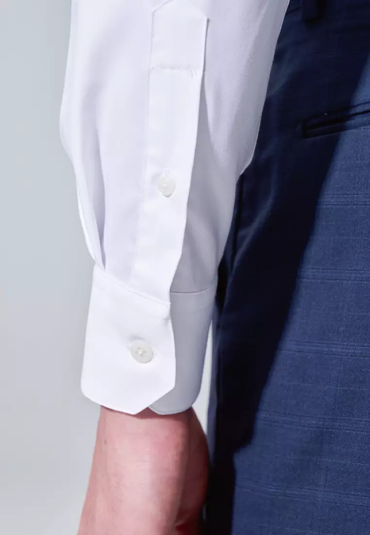 White Slim Fit Shirt