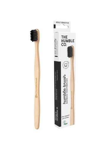 The Humble black Humble Brush Adult Black Sensitive Toothbrush[THC104] 2A32CBE5047094GS_1