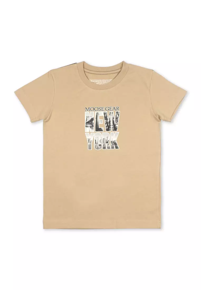 Boys T-Shirt with Print Details