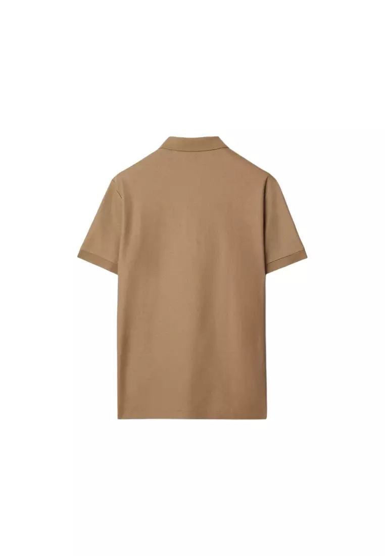Men's Short Sleeved POLO in Camel 80844381