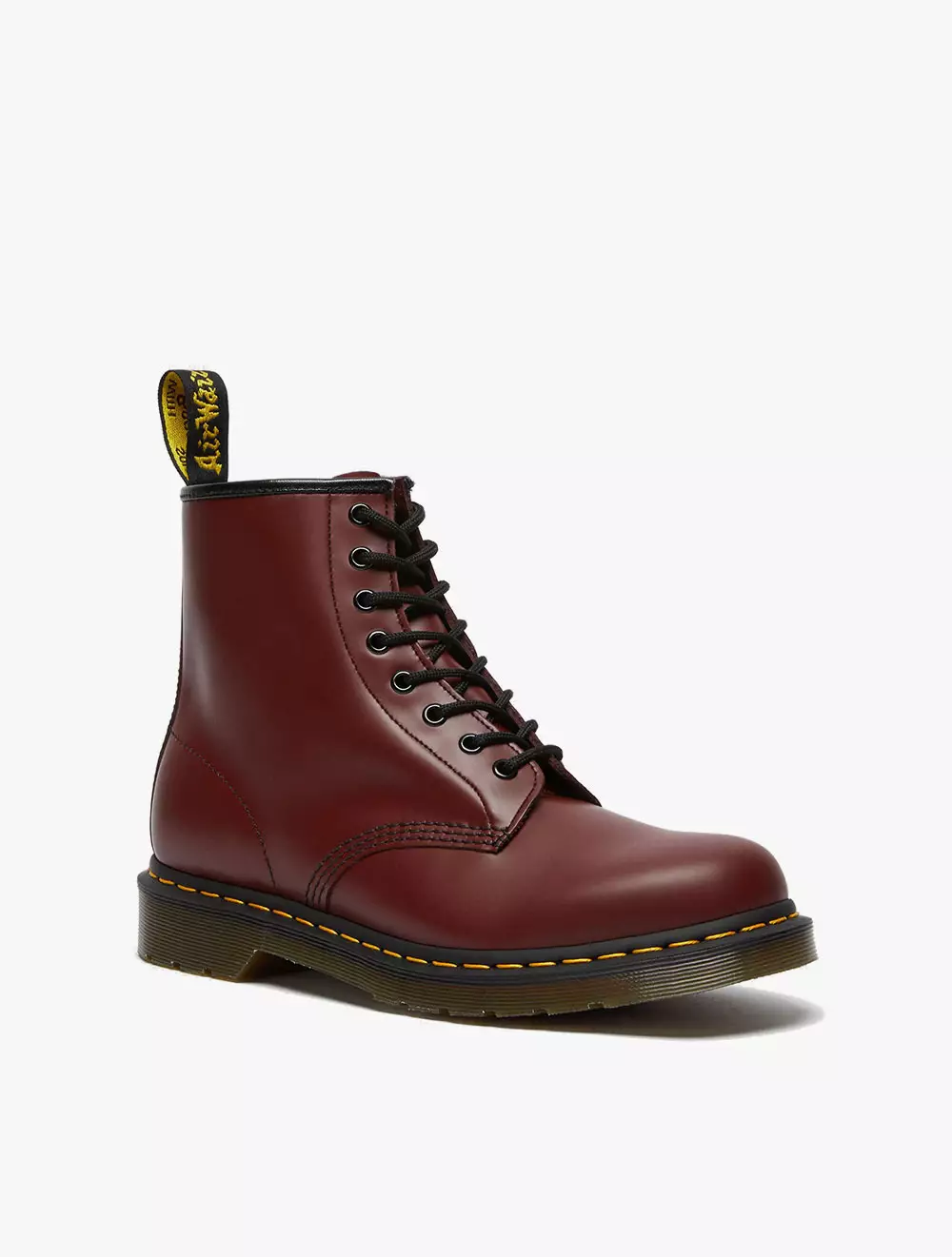 1460 Smooth Boots - Cherry Red