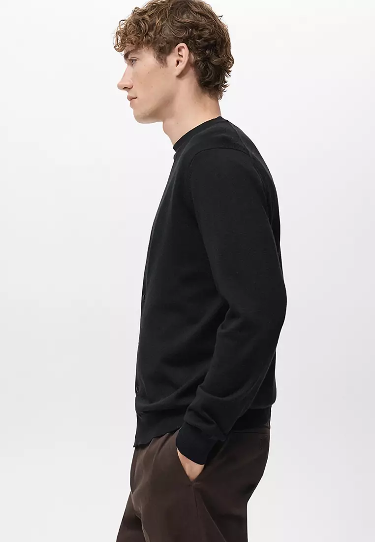 100% 美麗諾羊毛針織外套