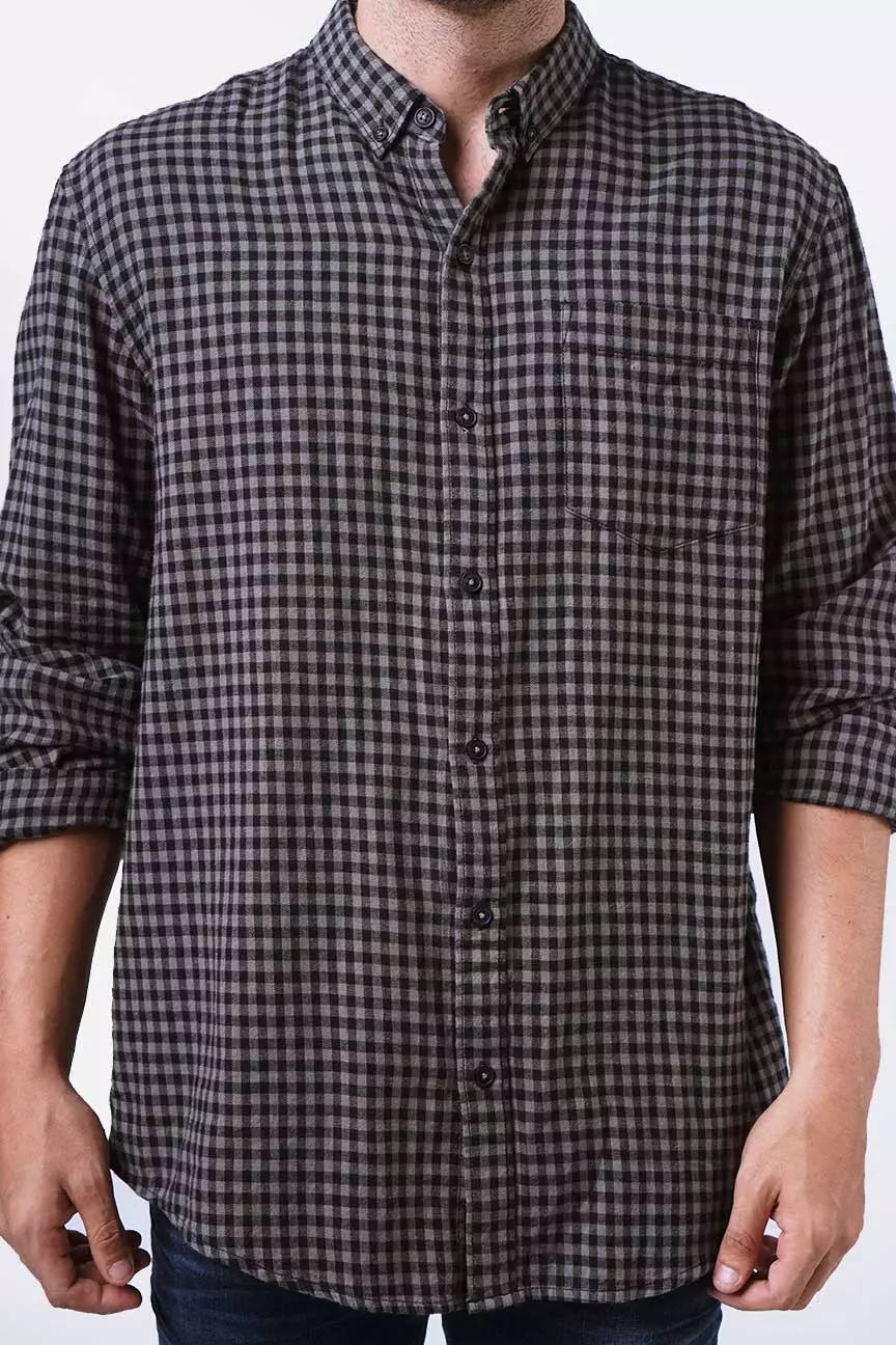 Kemeja Flanel Pria Regular Flatner