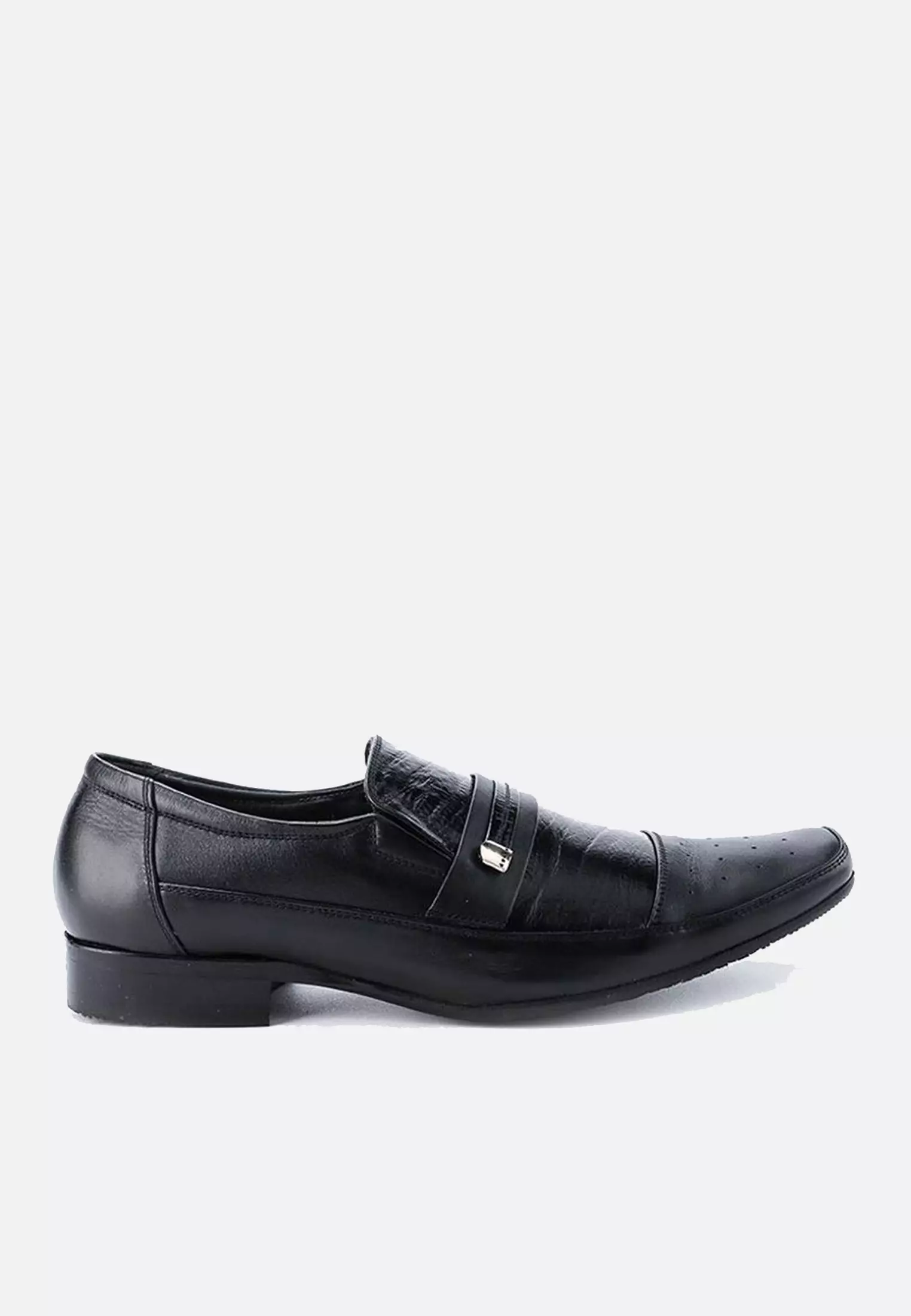 Collin Men Formal Shoes Slip On with Metal Buckle