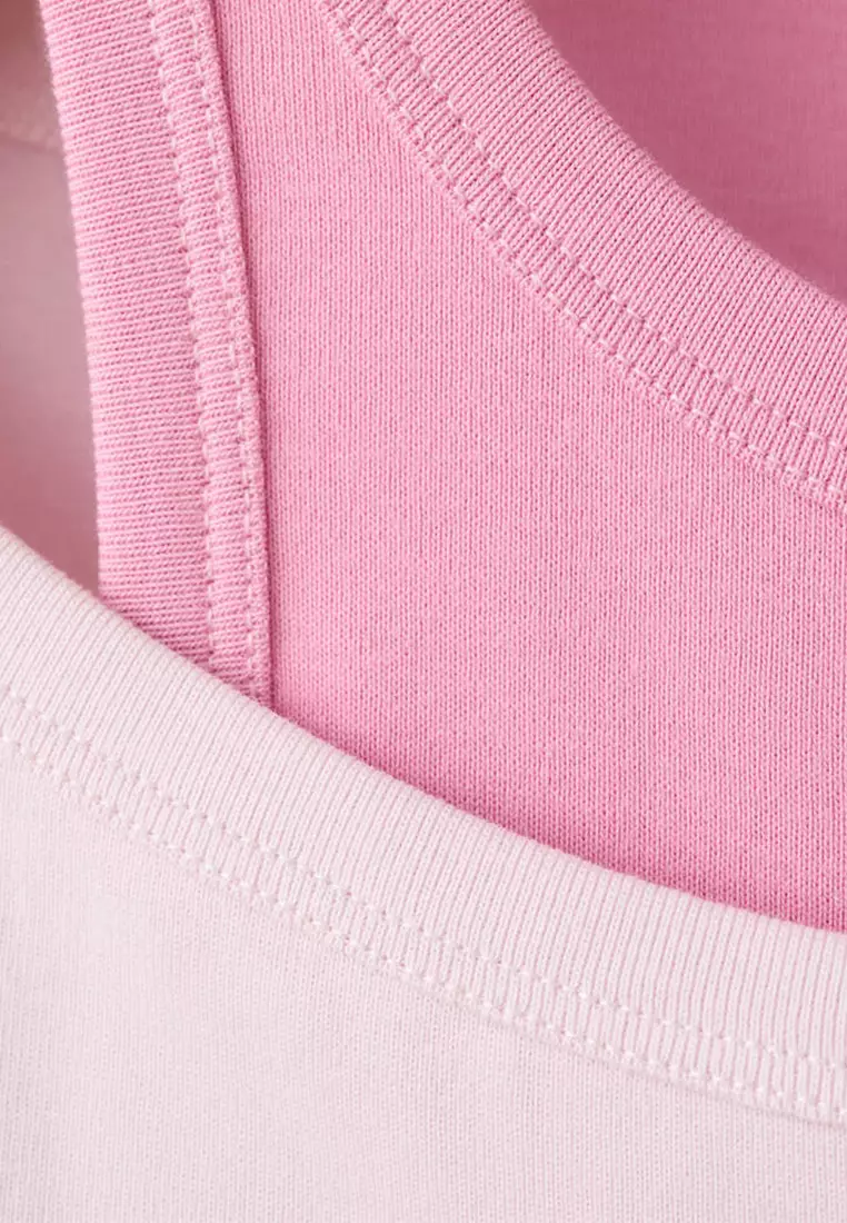 Two-Tone Contrast T-Shirt