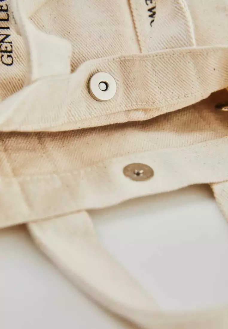 Gentlewoman Micro Box Tote Bag - Cream