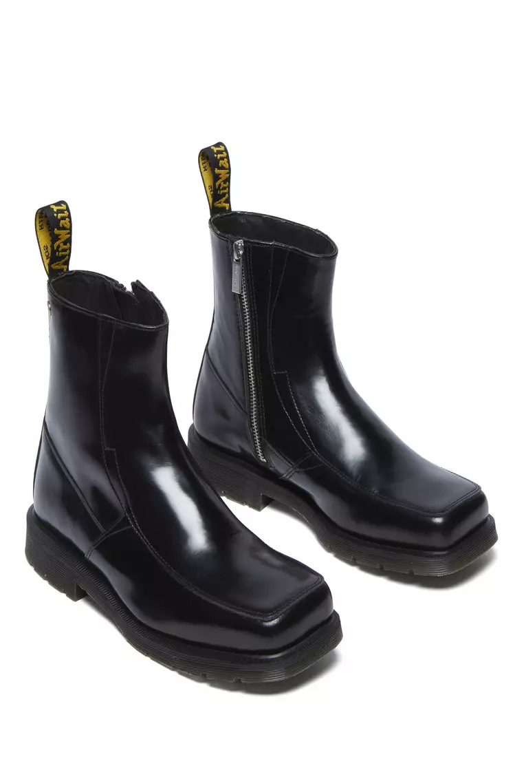 Durrow Zip Buttero Leather Black Boots Women